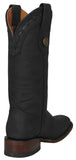 Womens Cassidy Black Western Boots Leather - Square Toe