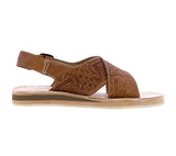 Mens 005 Light Brown Leather  Mexican Huaraches Open Toe