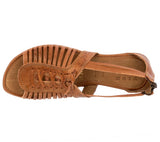 Womens #222 Light Brown Authentic Mexican Huaraches - Open Toe