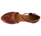 Womens #1124 Chedron Authentic Mexican Huaraches - Closed Toe