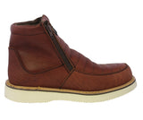 Mens 300RA Chedron Work Boots Leather Zipper - Soft Toe