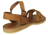 Womens #790 Light Brown Authentic Mexican Huaraches - Open Toe