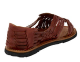 Mens Pachuco Cognac Authentic Mexican Huaraches - Open Toe