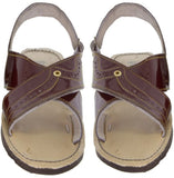 Mens #CRZ Brown Authentic Mexican Huaraches - Open Toe