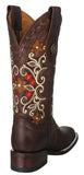 Womens Abigail Chedron Cowboy Boots Leather - Square Toe
