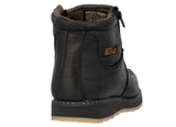 Mens 300W Black Work Boots Slip Resistant - Soft Toe