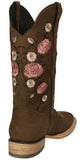 Womens Rosaura Light Brown Western Boots Leather - Square Toe