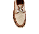 Mens F86 Light Brown Leather Mexican Huarache Sandals Closed Toe