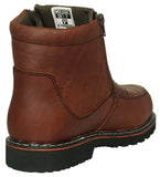 Mens 300TR Chedron Work Boots Leather Zipper - Soft Toe
