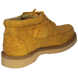 Mens Buttercup Real Crocodile & Ostrich Skin Western Shoes