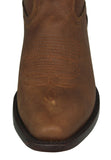 Womens Jane Cognac Western Boots Leather - Snip Toe