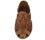 Womens #1019 Light Brown Authentic Mexican Huaraches - Closed Toe
