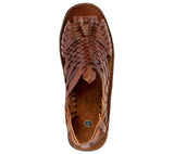 Mens Pachuco Brown Authentic Mexican Huaraches - Open Toe