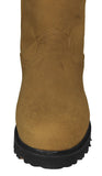 Mens 710TR Light Brown Work Boots Leather Non Slip - Soft Toe