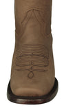 Womens Cassidy Light Brown Western Boots Leather - Square Toe