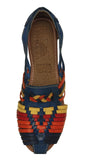 Womens Authentic Huaraches Real Leather Sandals Rainbow - #110