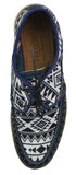 Mens #088 Blue Authentic Mexican Huaraches - Closed Toe