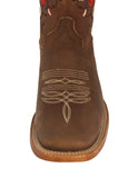 Womens Rosaura Almond Western Boots Leather - Square Toe
