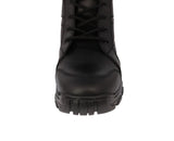 Mens #T500 Black Tactical Work Boots  Leather - Soft Toe