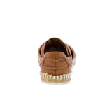 Womens #104F Light Brown Authentic Mexican Huaraches - Closed Toe