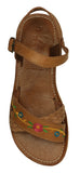 Womens #790 Light Brown Authentic Mexican Huaraches - Open Toe