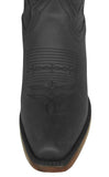 Womens Jane Black Western Boots Leather - Snip Toe