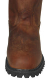 Mens 710TR2 Cognac Work Boots Leather Anti Slip - Soft Toe