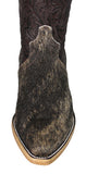 Womens Sierra Brown Western Boots Cow Hair Leather - Snip Toe