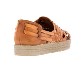 Womens #105 Light Brown Authentic Mexican Huaraches - Closed Toe