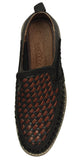 Mens #85 Black Authentic Mexican Huaraches - Closed Toe