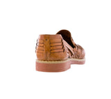 Mens #196 Light Brown Authentic Mexican Huaraches - Closed Toe