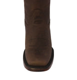 Womens Cassidy Brown Western Boots Leather - Square Toe