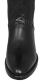 Womens #315 Black Western Boots Leather - Round Toe