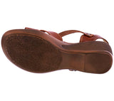 Womens Authentic Huaraches Real Leather Sandals Cognac - #003