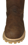 Mens 710TR2 Brown Work Boots Leather Anti Slip - Soft Toe