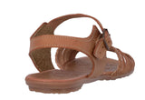 Womens #103 Light Brown Authentic Mexican Huaraches - Open Toe