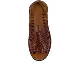 Mens Pachuco Cognac Authentic Mexican Huaraches - Open Toe