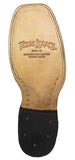 Mens Floater Black Western Boots Grain Leather - Square Toe