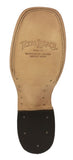 Mens #170N Sand Cowboy Boots Sea Turtle Shell Print - Square Toe