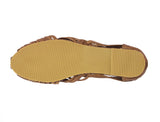 Womens #110 Light Brown Authentic Mexican Huaraches - Closed Toe