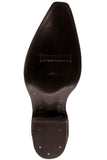 Mens Brown Cowboy Boots Western Wear Smooth Leather Snip Toe