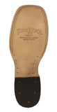 Mens #183N Brown Cowboy Boots Mamba Print - Square Toe