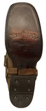 Womens Abigail Light Brown Western Boots Leather - Square Toe