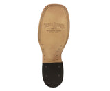 Mens Honey Brown Cowboy Boots Teju Lizard Leather - Square Toe