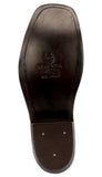 Kids FLWR Almond Western Cowboy Boots Floral Leather - Square Toe