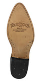 Mens Cognac Cowboy Boots Snake Print Leather - J Toe