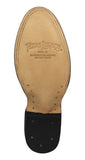 Mens Natural Cowboy Boots Lizard Print Leather - Round Toe