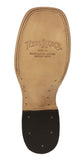Mens #GAM2 Brown Western Boots Suede Leather - Square Toe