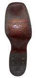 Womens Ranger Black Cowboy Boots Cow Hair Leather - Square Toe
