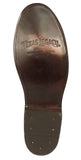 Mens Dean Brown Western Boots Leather Zipper - Roper Toe